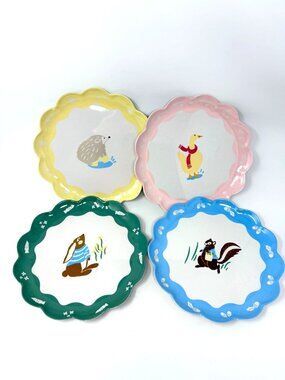 Target 10" Novelty Hedgehog/ Duck/ Bunny/ Squirrel Dinner Plate Pillowfort™